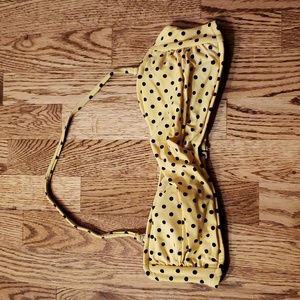 (M) Mossimo Supply Co. Polka Dot Print Bikini Top Beachwear Pool Vacation